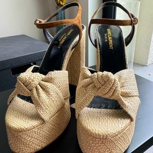 💔SOLD💔 Saint Laurent platforms